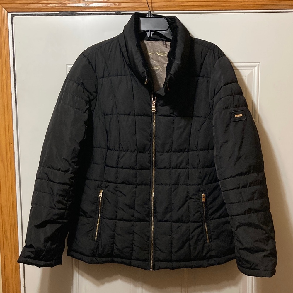 Calvin Klein Black Quilted Puffer Jacket
